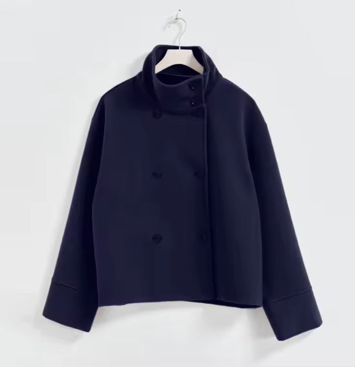 Sarah | Short Coat with Breast Detail