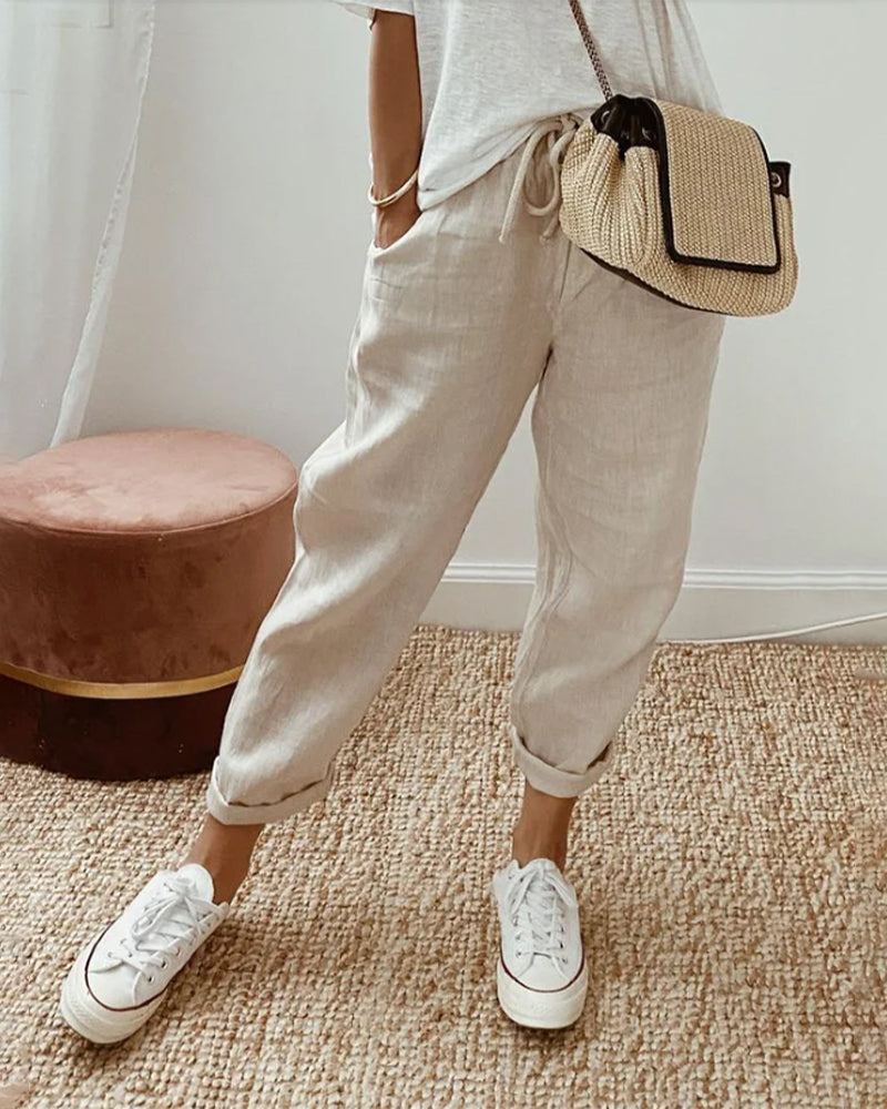 Danthe | Breathable Anti-Sweat Drawstring Trousers