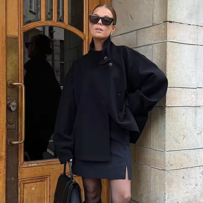 Sarah | Short Coat with Breast Detail