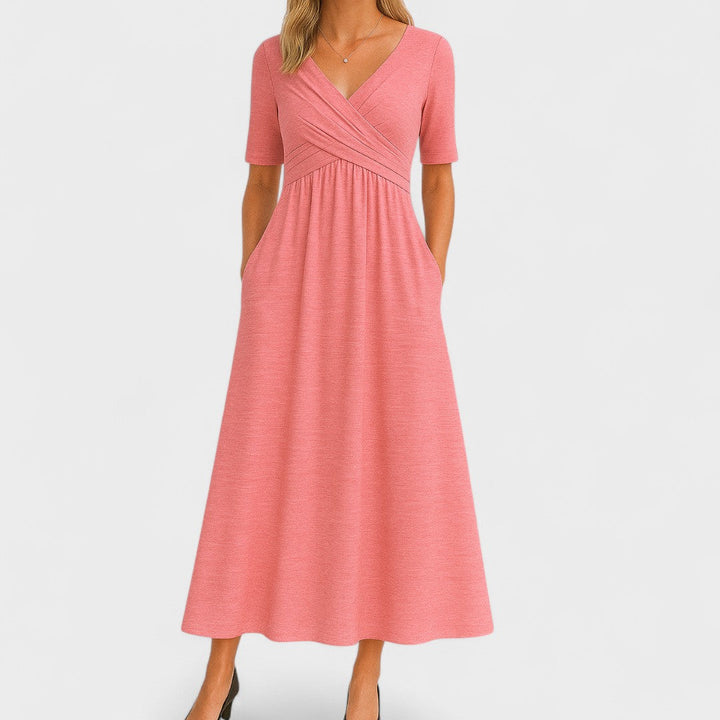 Joana | Vestido midi elegante