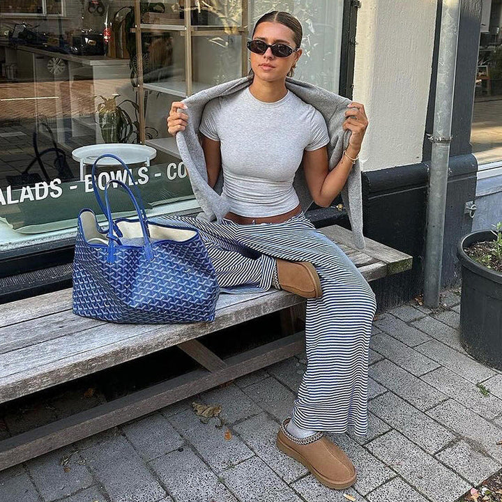 Misha | Women's Striped Lounge Pants