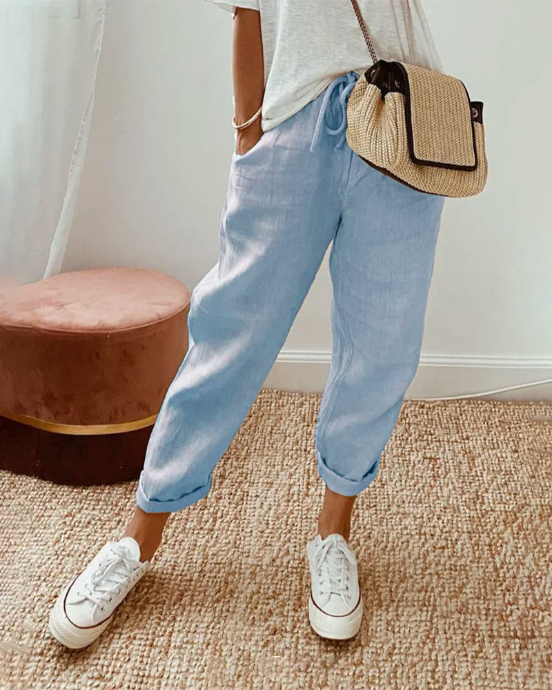 Danthe | Breathable Anti-Sweat Drawstring Trousers