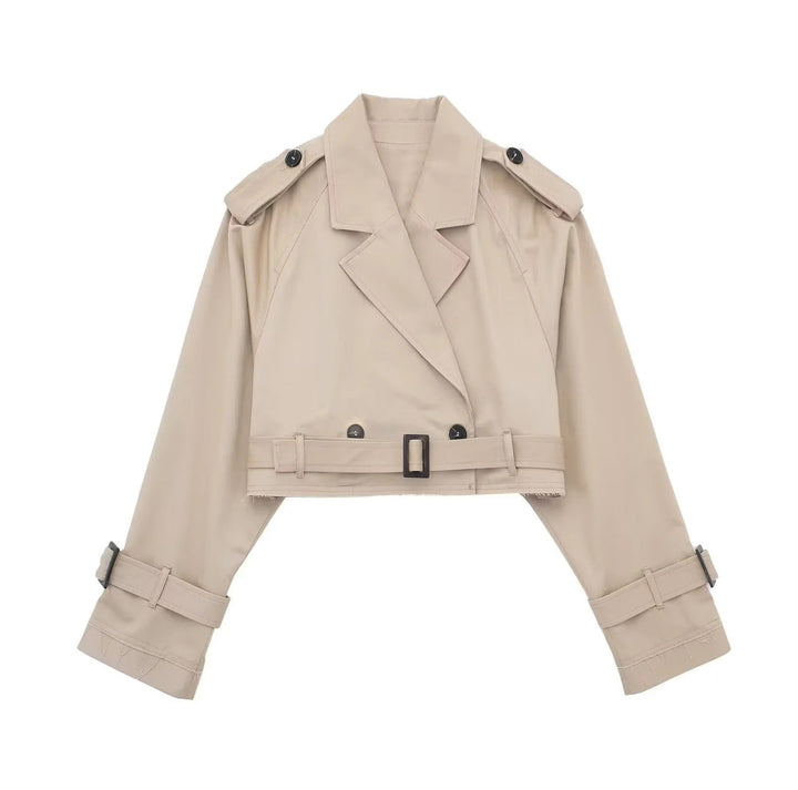 Yasmien | Women's Short Trench Coat