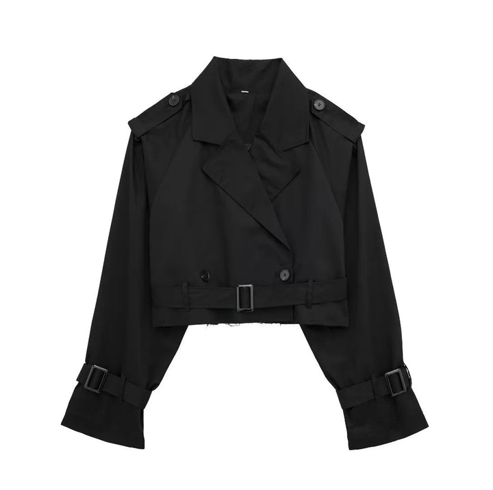 Yasmien | Women's Short Trench Coat