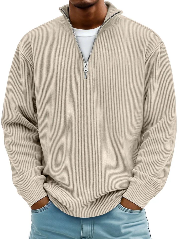 Men's Sweater Knitted Crew Neck Pullover Chic Casual Smart-Casual Layering Everyday Warm Soft Versatile Emrys