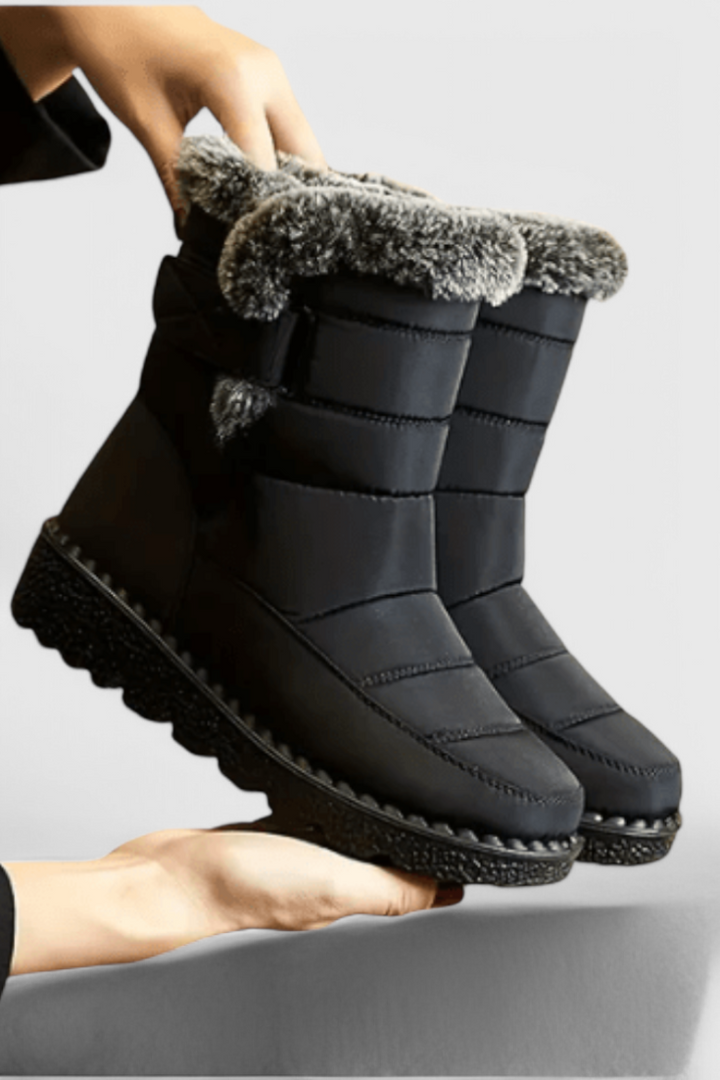 Lexi | Women's Quilted Faux Fur Winter Boot