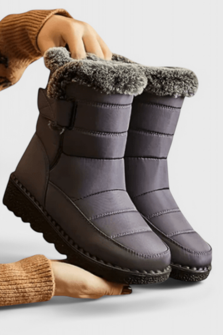 Lexi | Women's Quilted Faux Fur Winter Boot