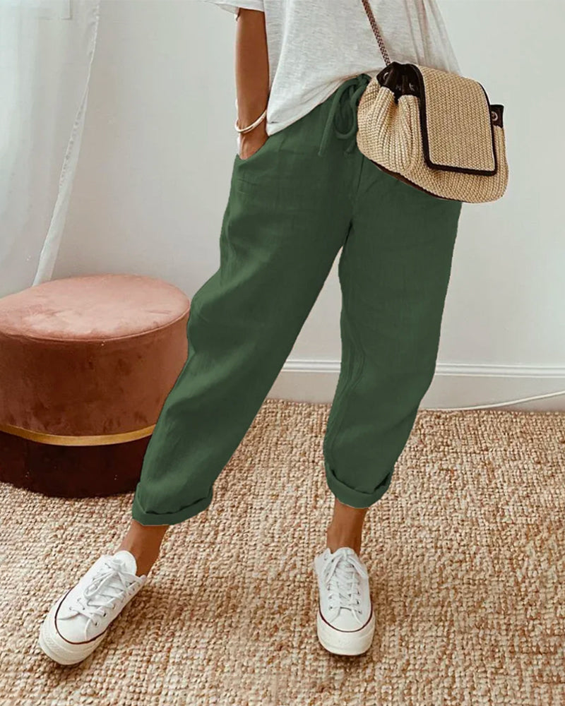 Danthe | Breathable Anti-Sweat Drawstring Trousers