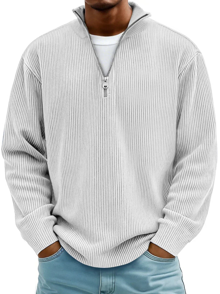 Men's Sweater Knitted Crew Neck Pullover Chic Casual Smart-Casual Layering Everyday Warm Soft Versatile Emrys