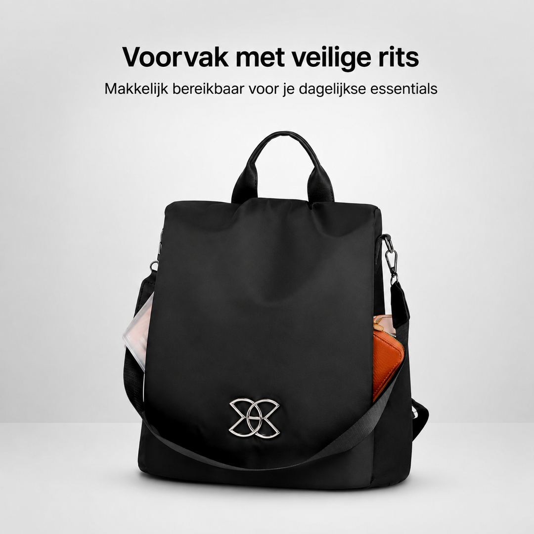 Vionelle | Secure Anti-Theft Backpack Featuring Concealed Zippers