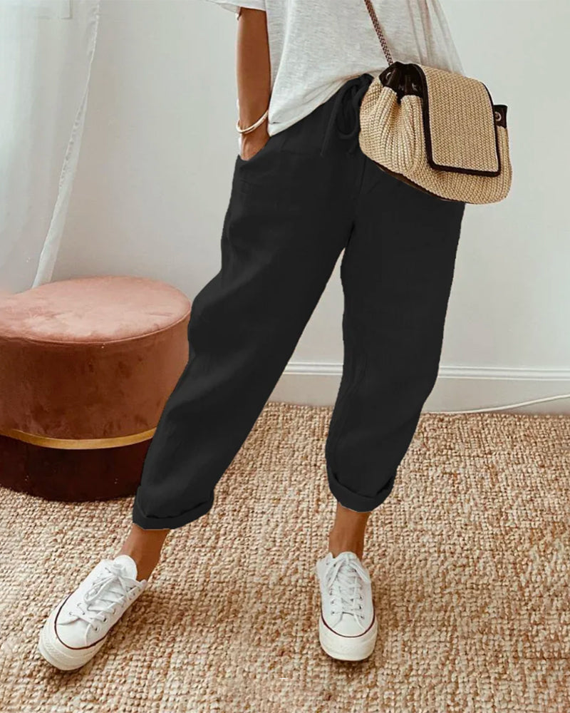 Danthe | Breathable Anti-Sweat Drawstring Trousers