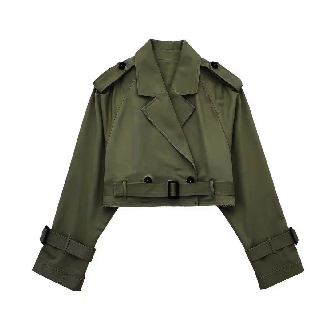 Yasmien | Women's Short Trench Coat