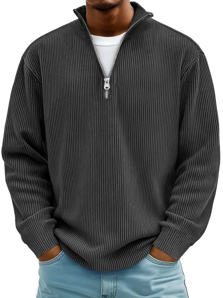 Men's Sweater Knitted Crew Neck Pullover Chic Casual Smart-Casual Layering Everyday Warm Soft Versatile Emrys