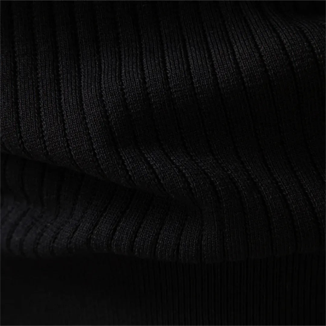 Men's Casual Knit Sweater Round Neck Button Closure Everyday Wear