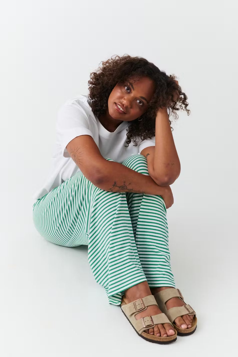 Misha | Women's Striped Lounge Pants