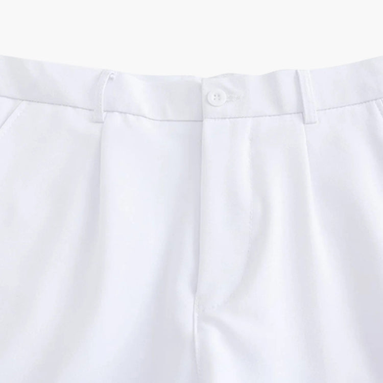 Men's Fitted Trousers Tailored Style Smart-Casual Office Wear