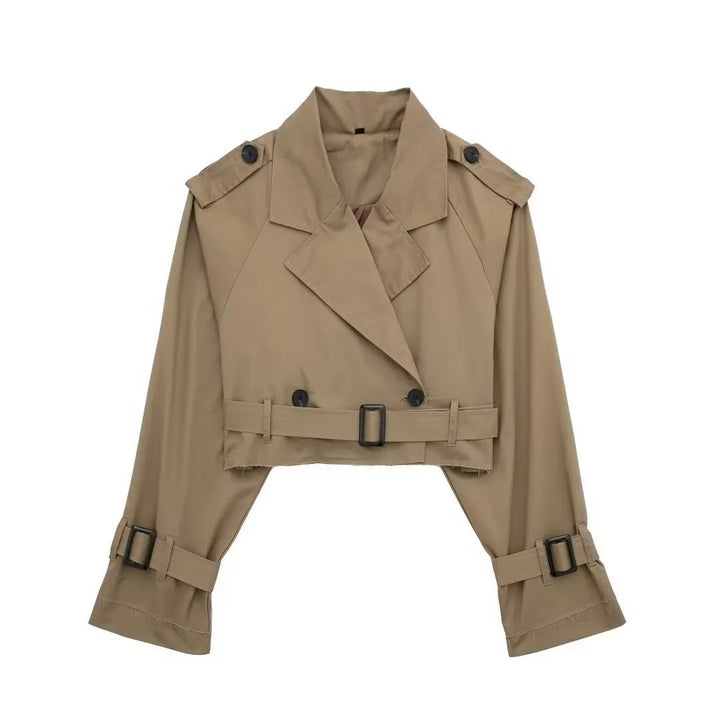 Yasmien | Women's Short Trench Coat