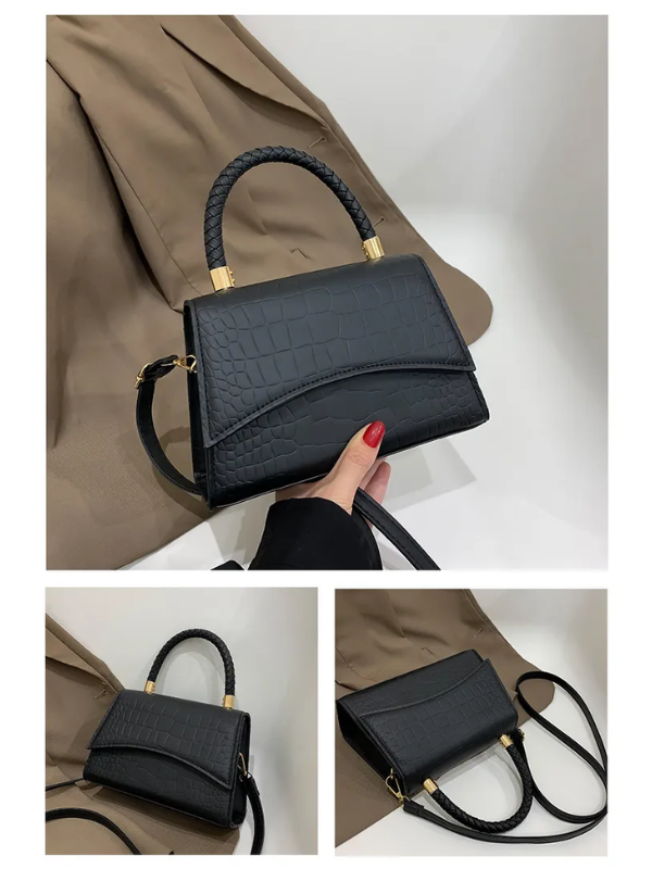Cibelle | PU Leather Handbag Featuring a Crossbody Strap