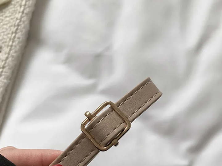 Cibelle | PU Leather Handbag Featuring a Crossbody Strap