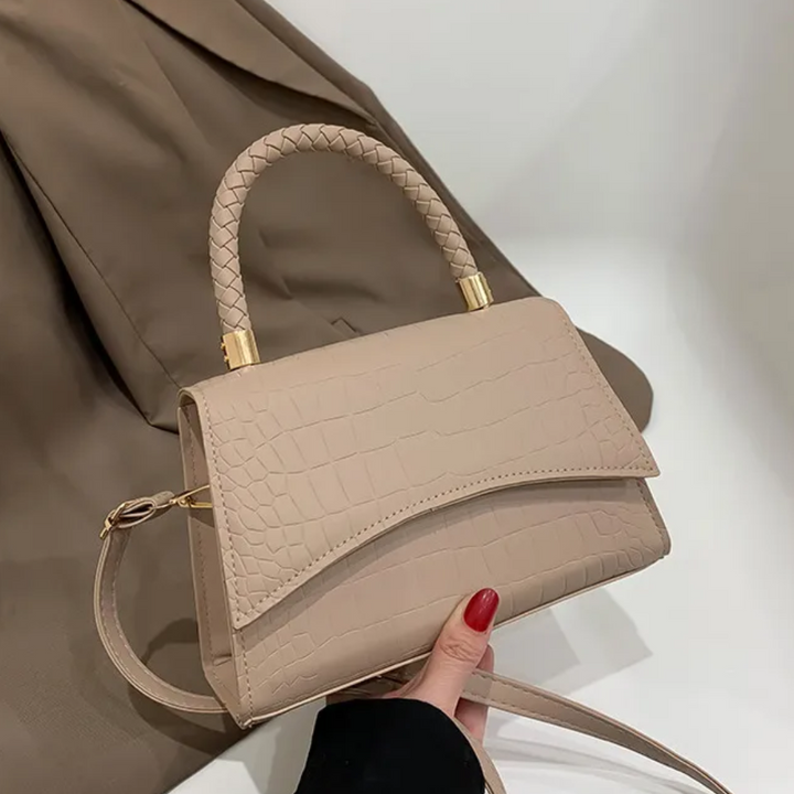 Cibelle | PU Leather Handbag Featuring a Crossbody Strap