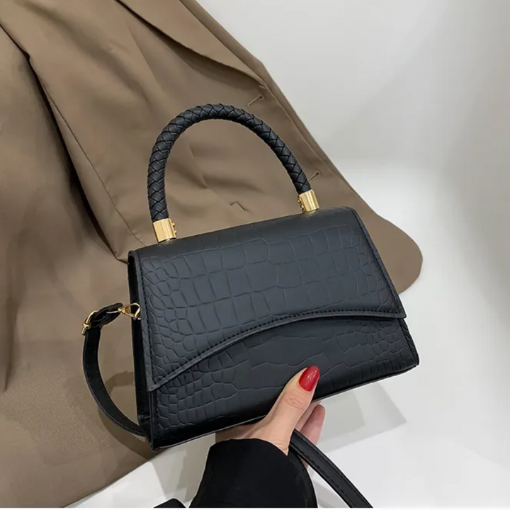 Cibelle | PU Leather Handbag Featuring a Crossbody Strap