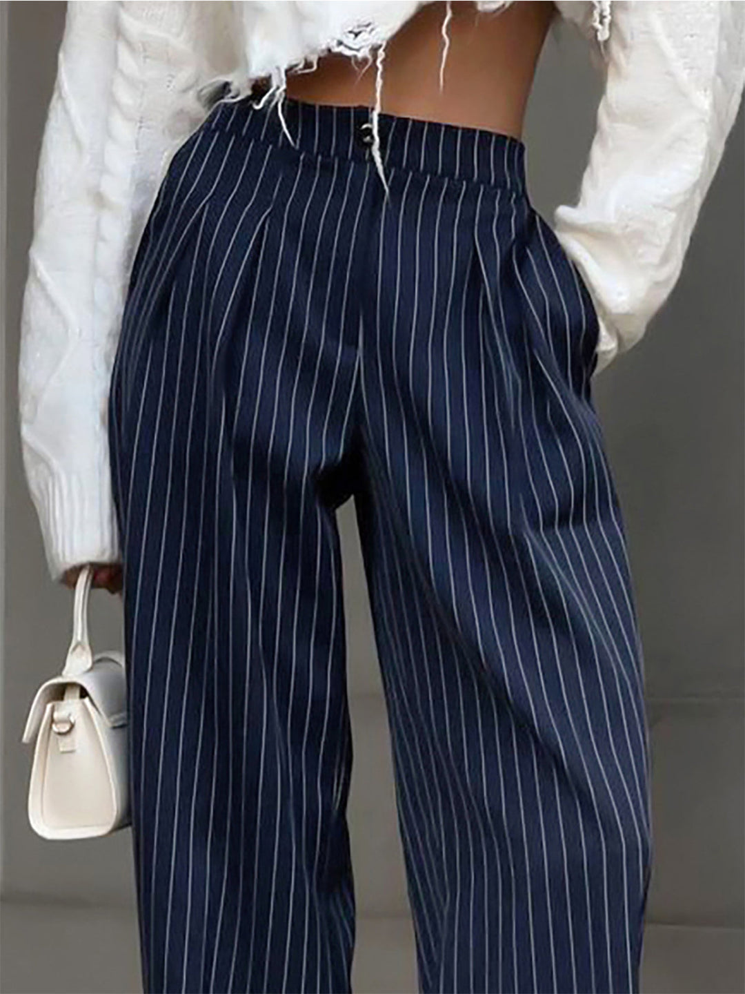 Aster | Women's Striped Wide-Leg Pants