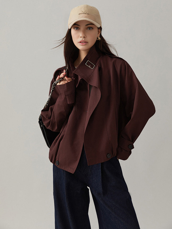 Blisse | Women's Vintage-Inspired Loose Trench Coat