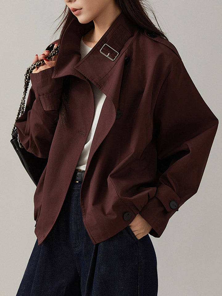 Blisse | Women's Vintage-Inspired Loose Trench Coat