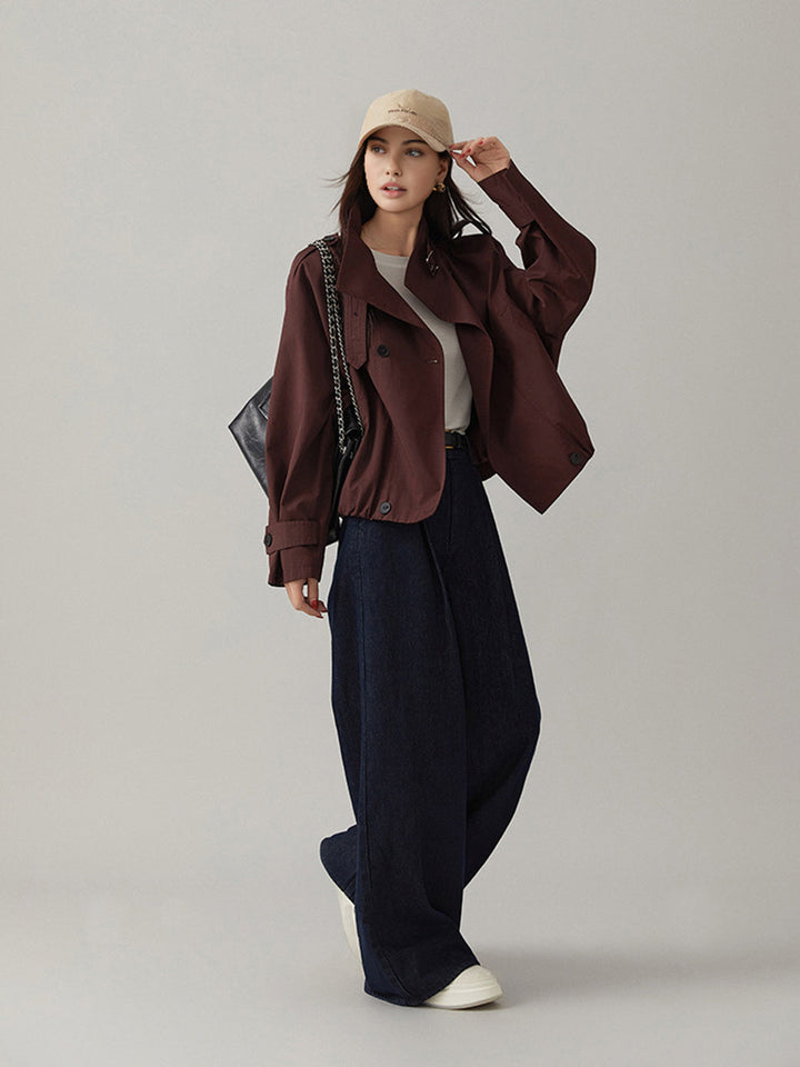 Blisse | Women's Vintage-Inspired Loose Trench Coat