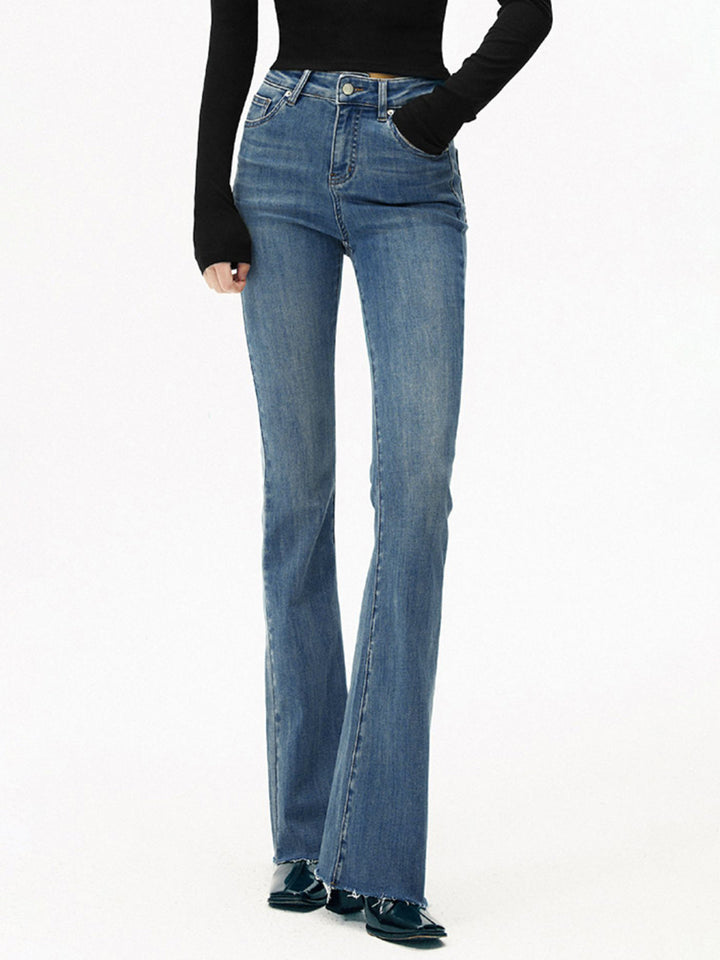Milaine | Women's High-Waisted Bootcut Jeans