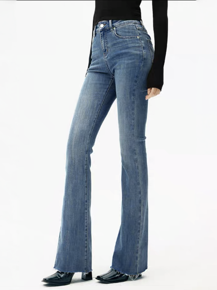 Milaine | Women's High-Waisted Bootcut Jeans