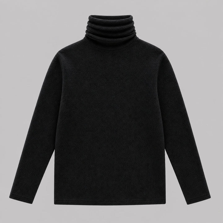 Women's Tailored Roll Neck Cashmere Blend Sweater – Office Style – BN