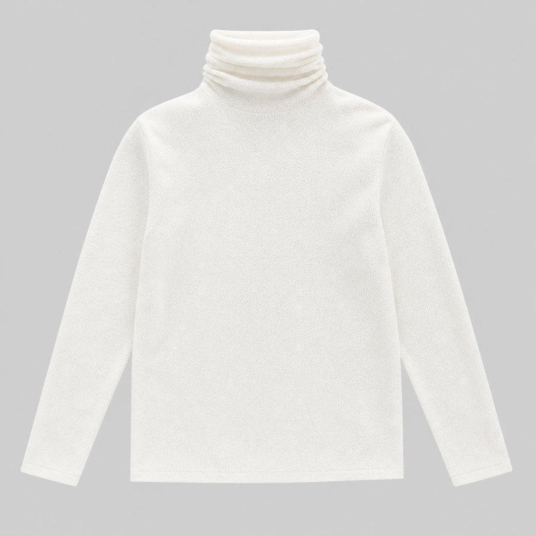 Women's Tailored Roll Neck Cashmere Blend Sweater – Office Style – BN