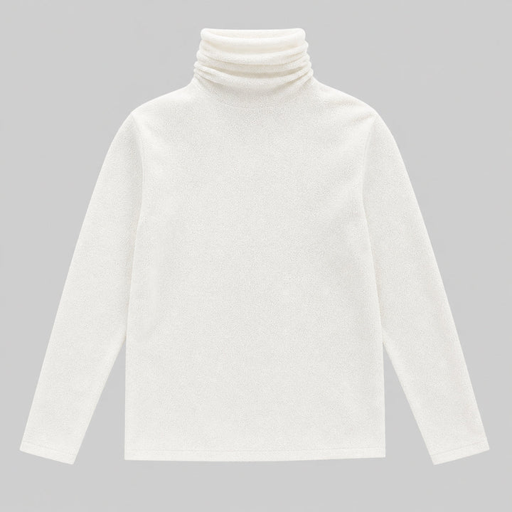 Women's Tailored Roll Neck Cashmere Blend Sweater – Office Style – BN
