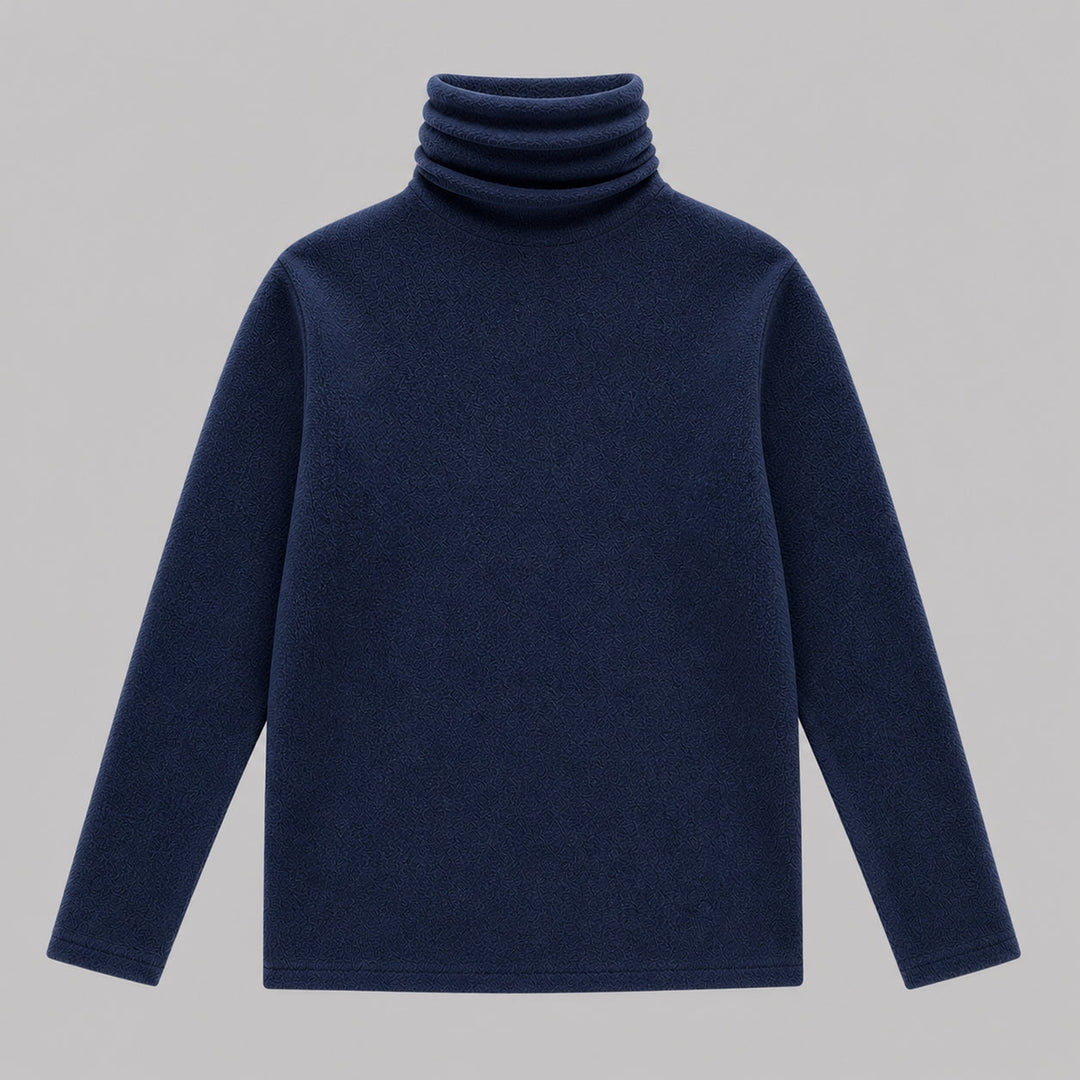 Women's Tailored Roll Neck Cashmere Blend Sweater – Office Style – BN