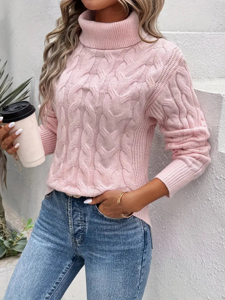 Women's Winter Roll Neck Sweater – Brand New