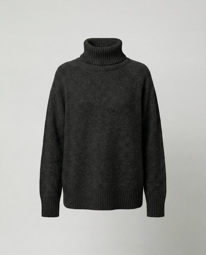 Women's Cozy Knitted Turtleneck - Casual Style - BN
