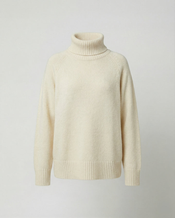 Women's Cozy Knitted Turtleneck - Casual Style - BN