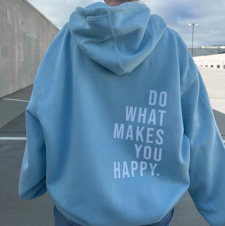 Casual Women's Hoodie with Letter Print – BN