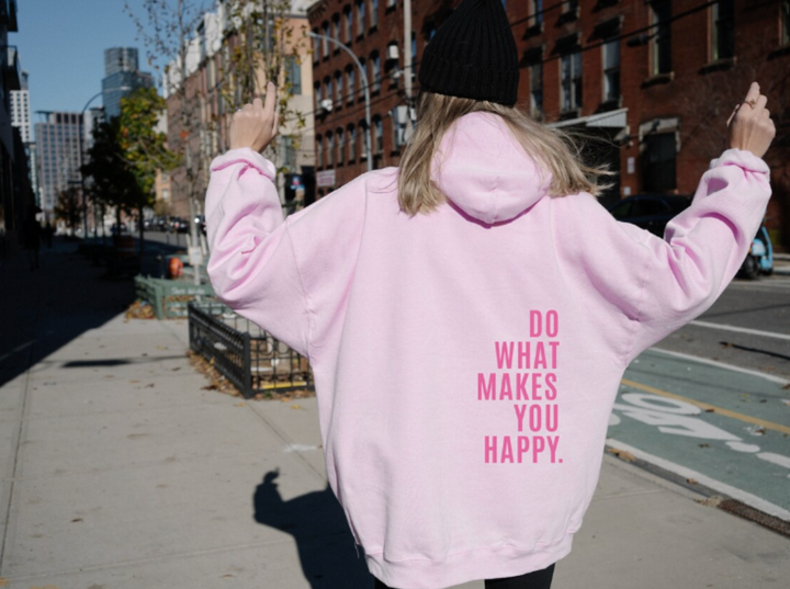 Casual Women's Hoodie with Letter Print – BN