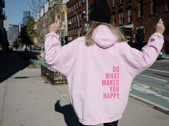 Casual Women's Hoodie with Letter Print – BN