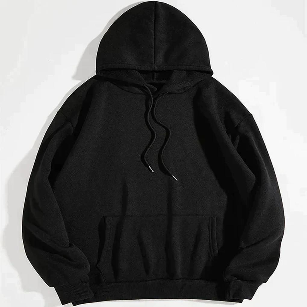 Women's Casual Relaxed Fit Fleece Hoodie with Thumbholes – BN