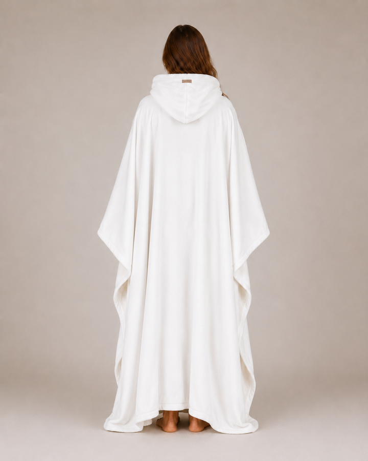 Women's Oversized Hooded Blanket - Long Winter Style - BN