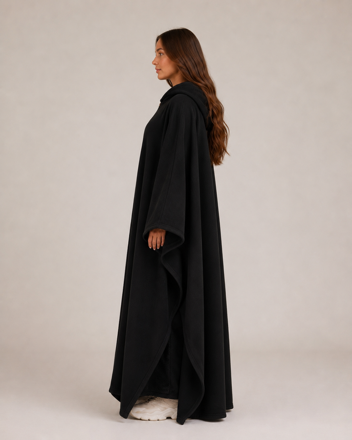 Women's Oversized Hooded Blanket - Long Winter Style - BN