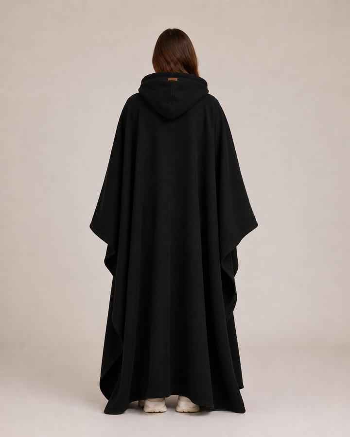 Women's Oversized Hooded Blanket - Long Winter Style - BN