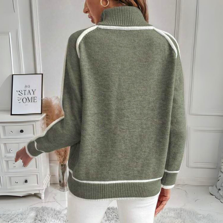Women's Cozy Knitted Sweater – Winter Collection – BN
