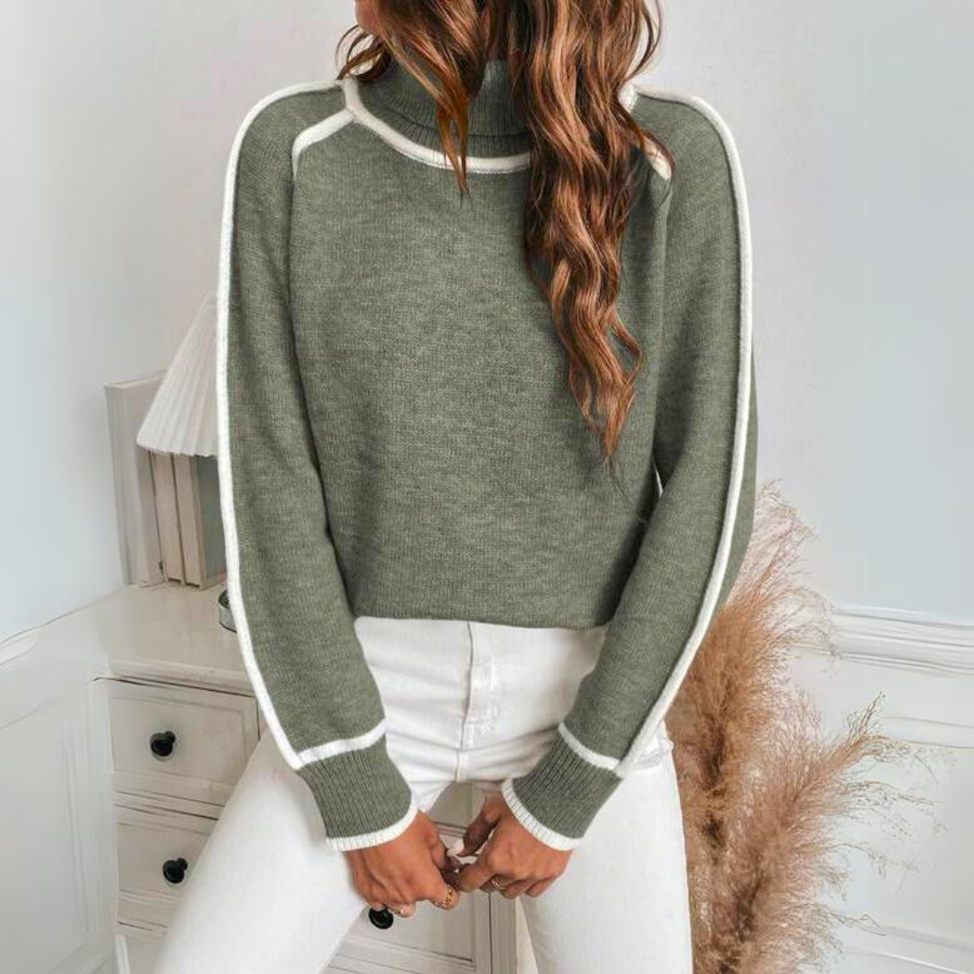 Women's Cozy Knitted Sweater – Winter Collection – BN