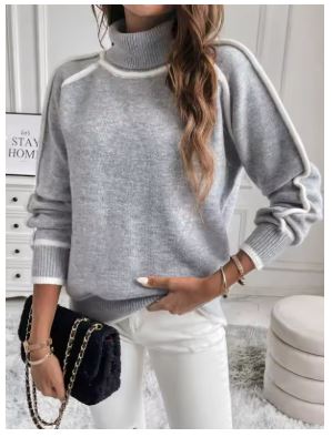 Women's Cozy Knitted Sweater – Winter Collection – BN