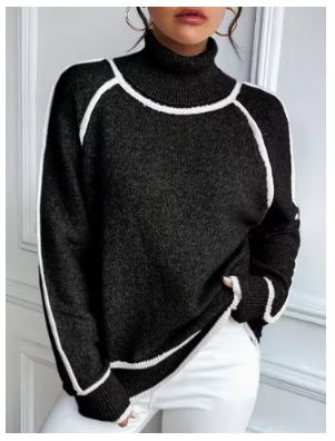 Women's Cozy Knitted Sweater – Winter Collection – BN