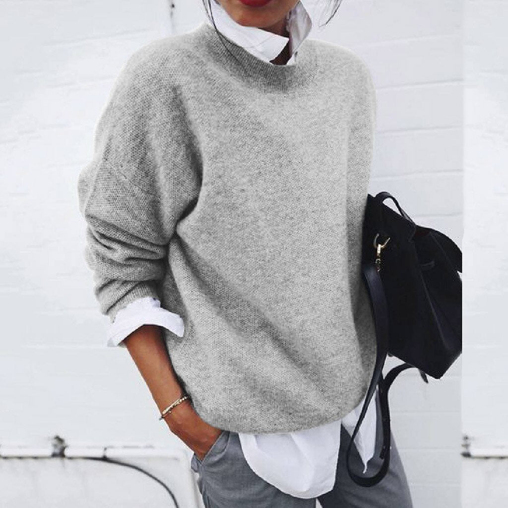 Women's Lightweight Knit Sweater – Casual Style – BN